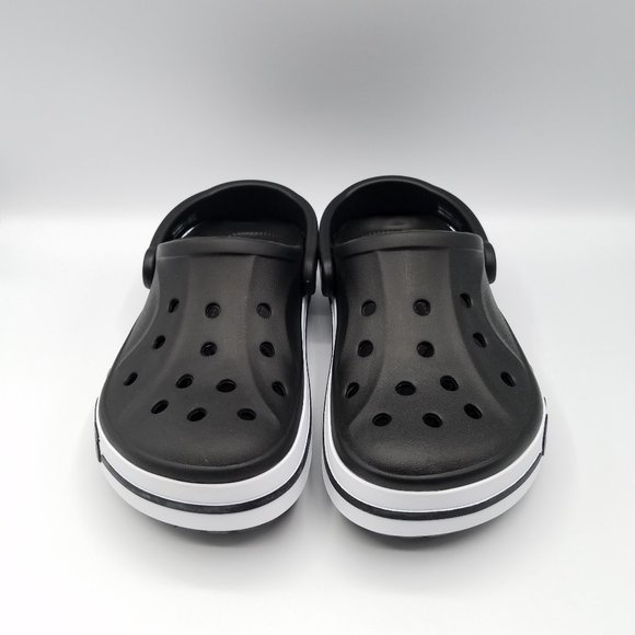 NEW Crocs Bayaband Clogs - Blk/Wh - Men 8 | Women 10 - Picture 3 of 9